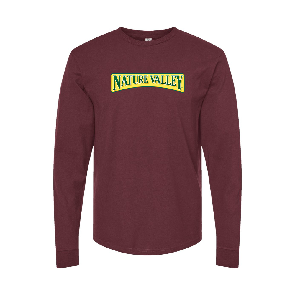 Men's Nature Valley Logo Long Sleeve T-Shirt