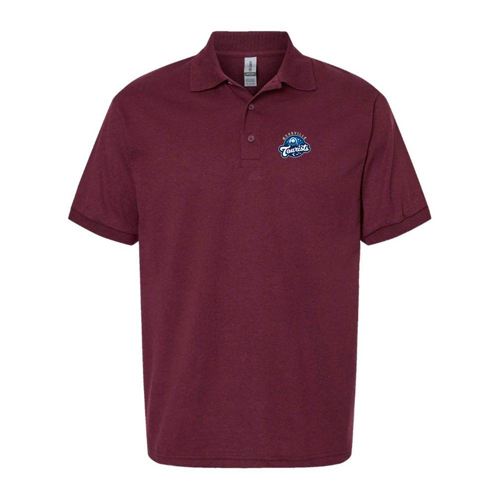 Men's Asheville Tourists Logo Dry Blend Polo