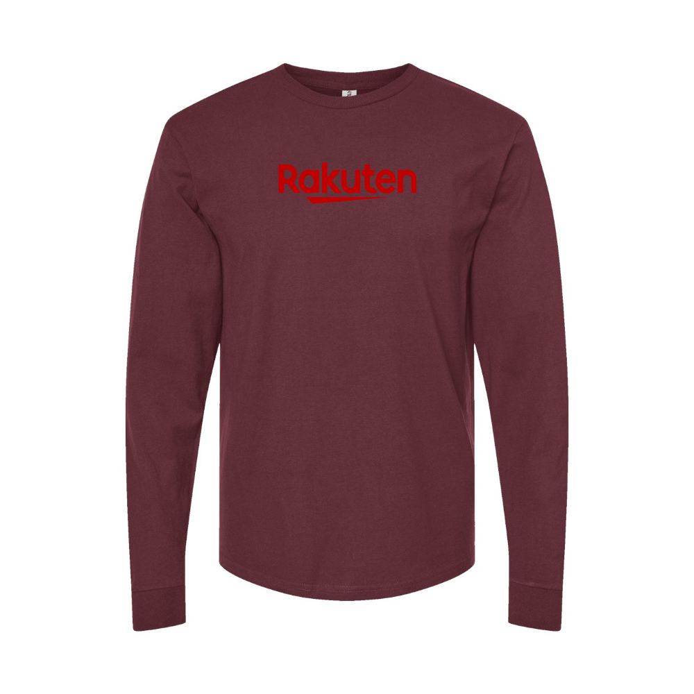 Men's Rakuten Logo Long Sleeve T-Shirt