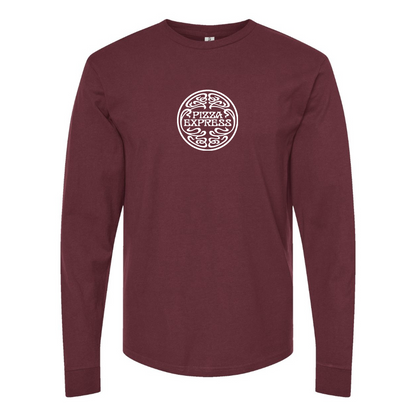 Men's Pizza Express Logo Long Sleeve T-Shirt