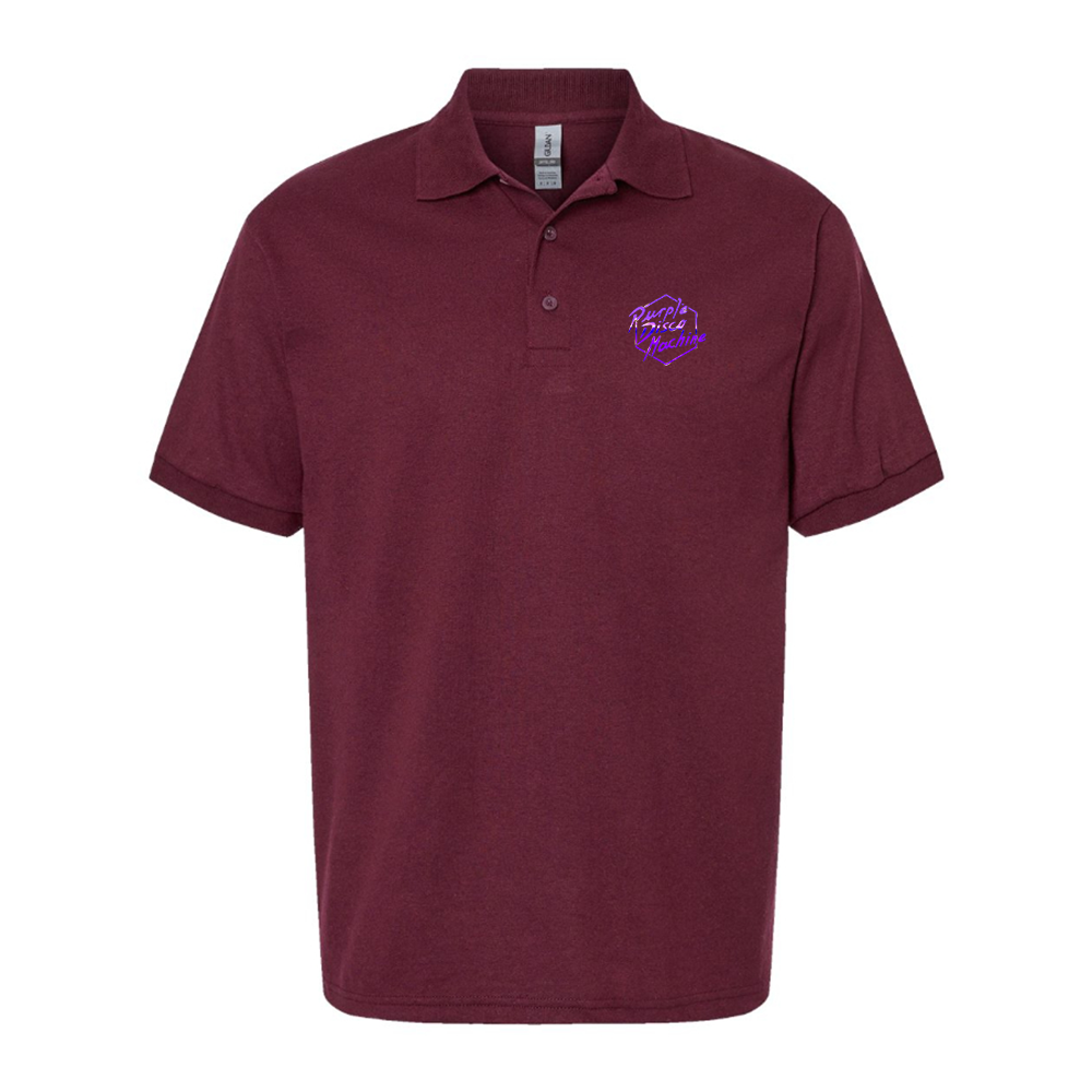 Men's Purple Disco Machine Dry Blend Polo