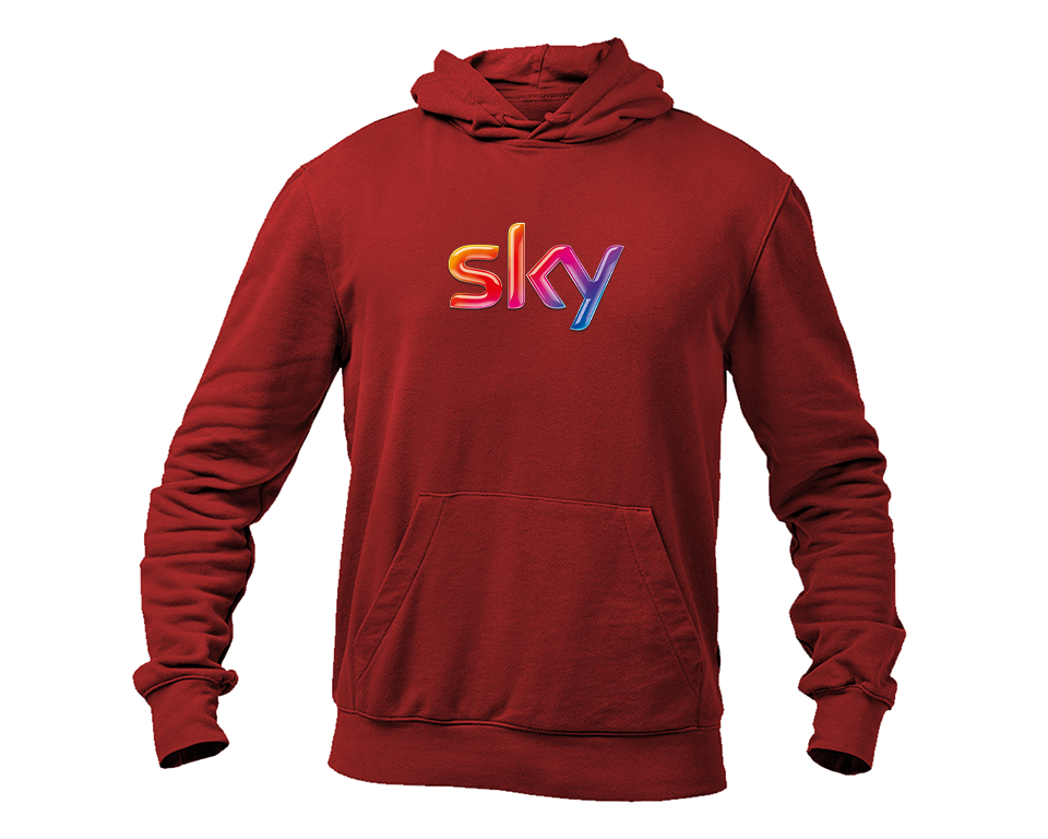Men's Sky Logo Pullover Hoodie