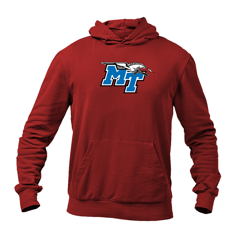Men's Middle Tennessee Blue Raiders Logo Pullover Hoodie