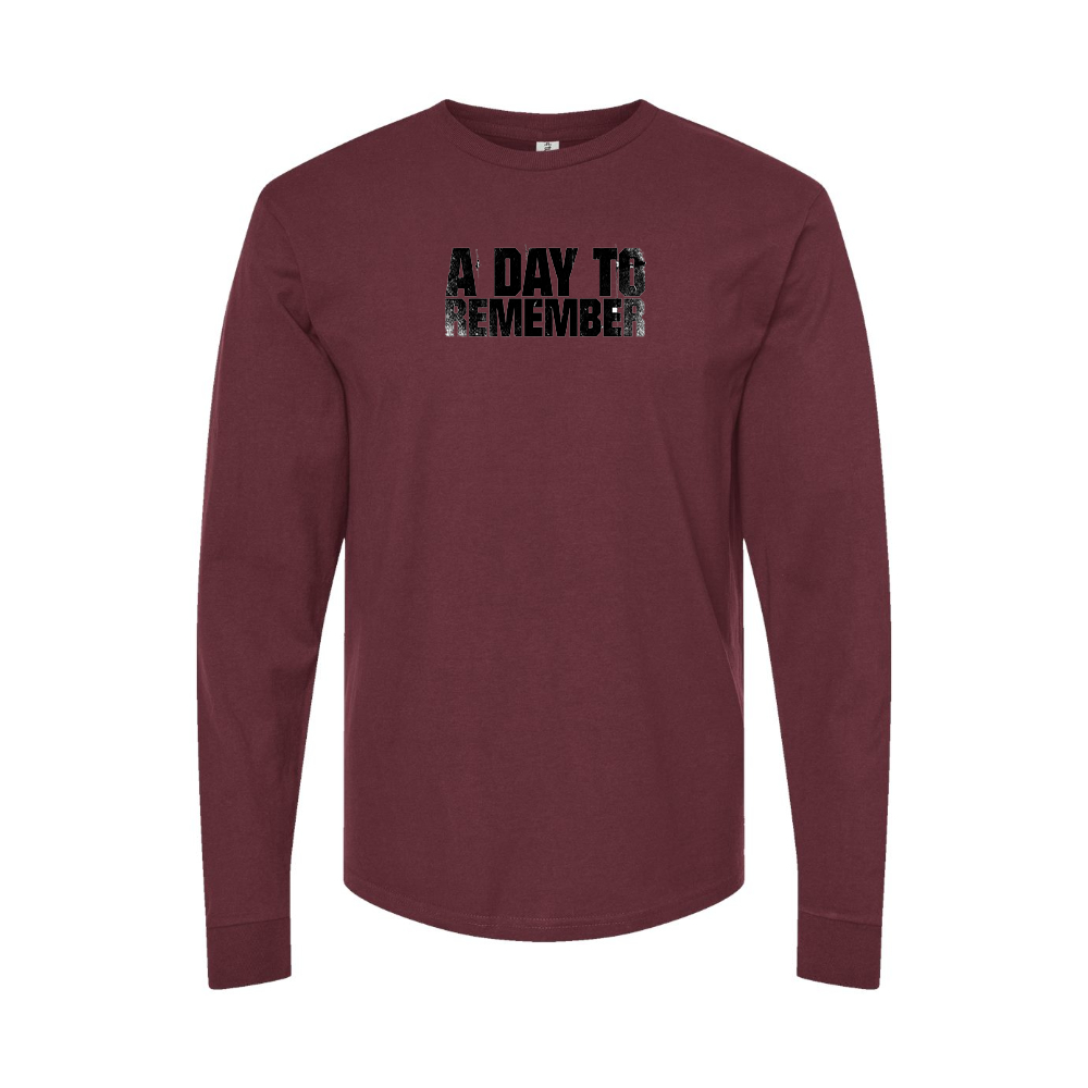 Men's A Day to Remember  Logo Long Sleeve T-Shirt