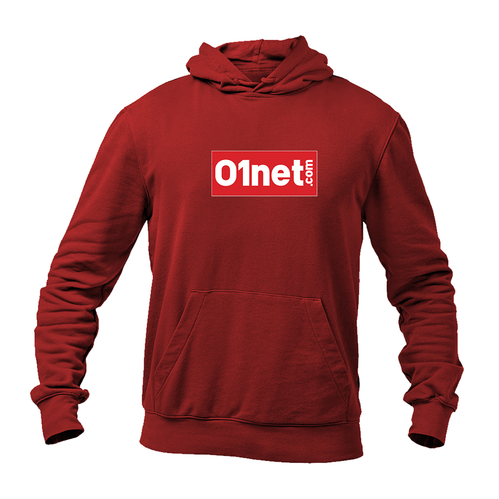 Men's 01net Logo Softstyle Midweight Hooded Sweatshirt