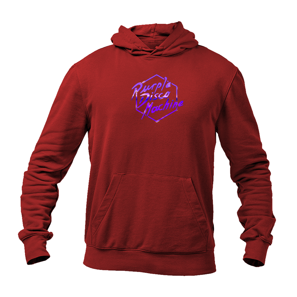 Men's Purple Disco Machine Pullover Hoodie