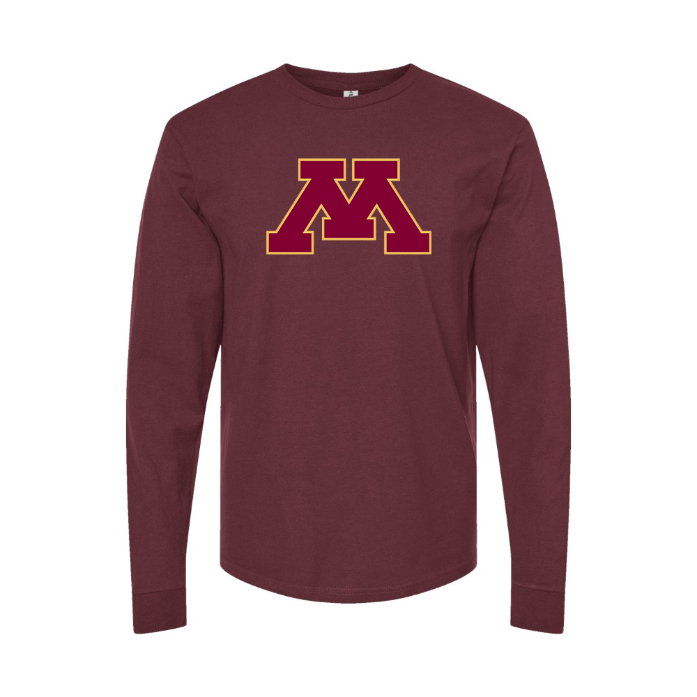Men's Minnesota Golden Gophers Logo Long Sleeve T-Shirt