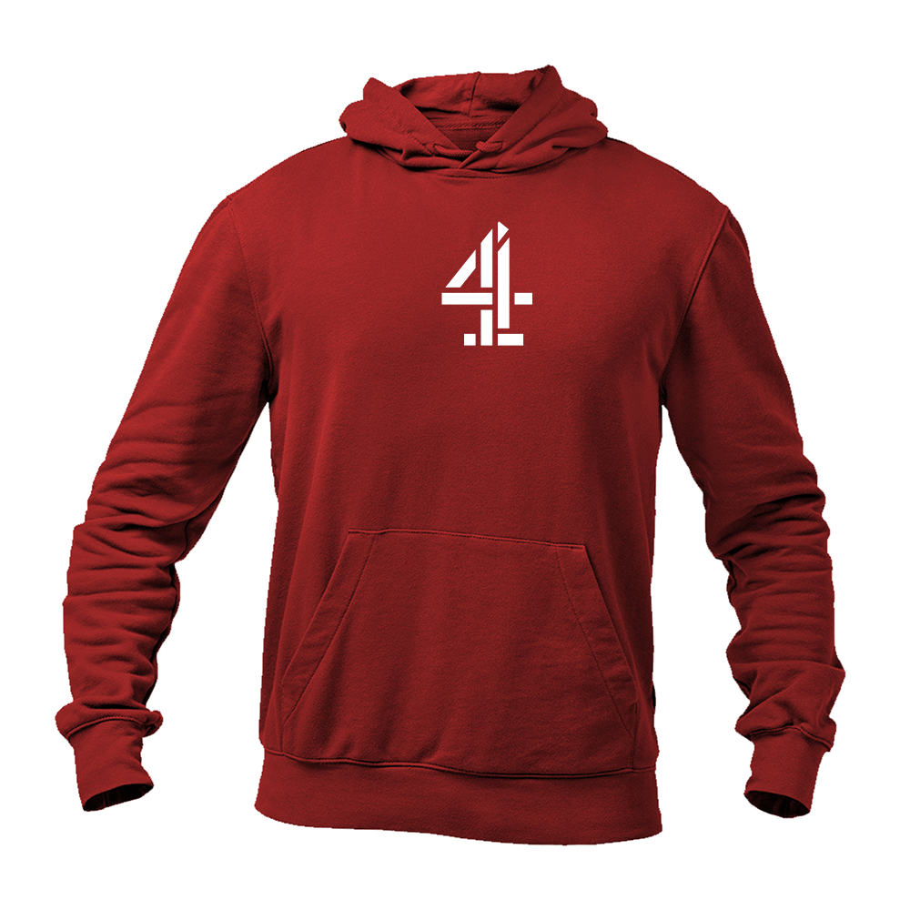 Men's Channel 4 Logo Pullover Hoodie
