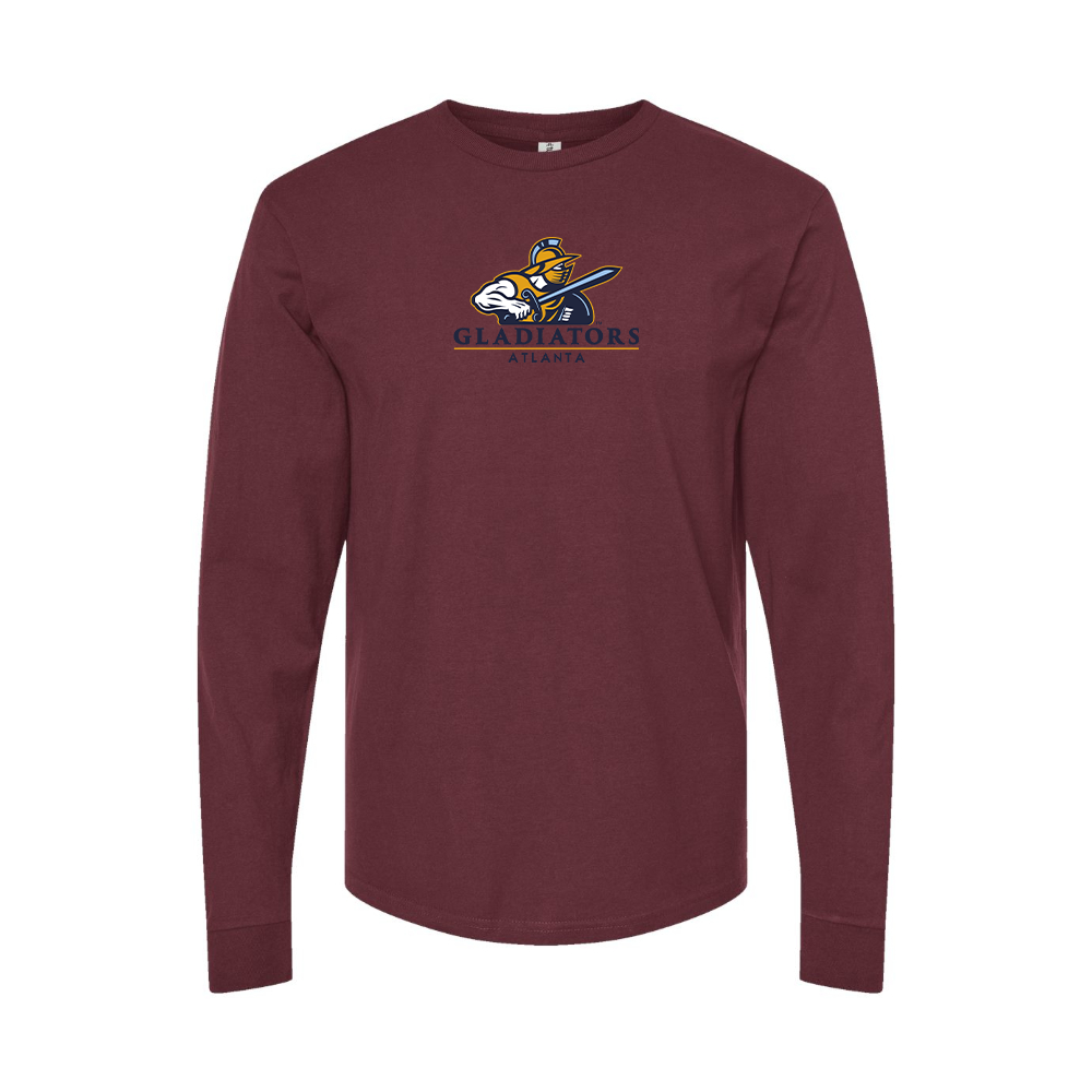 Men's Atlanta Gladiators Logo Long Sleeve T-Shirt
