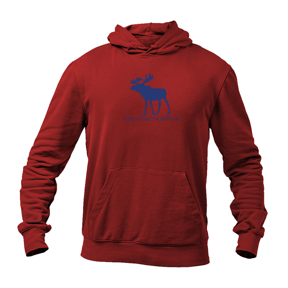 Men's  Abercrombie & Fitch Moose Logo Softstyle Midweight Hooded Sweatshirt