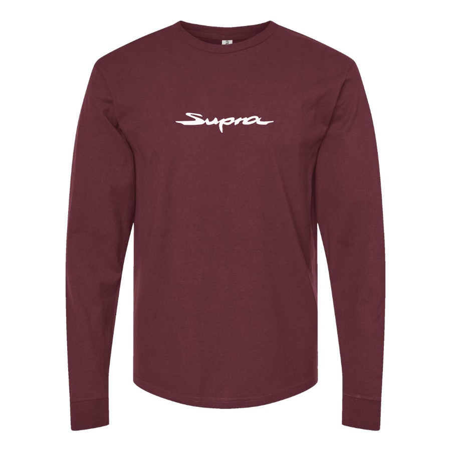 Men's Toyota Supra Logo Long Sleeve T-Shirt