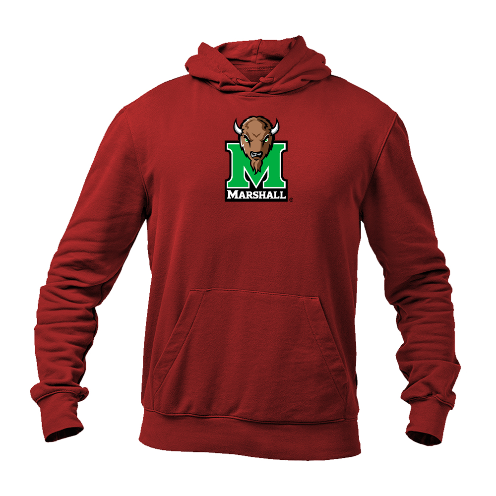 Men's Marshall Thundering Herd Logo Pullover Hoodie
