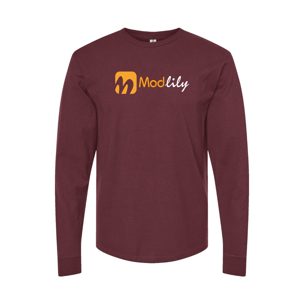 Men's Modlily Logo Long Sleeve T-Shirt