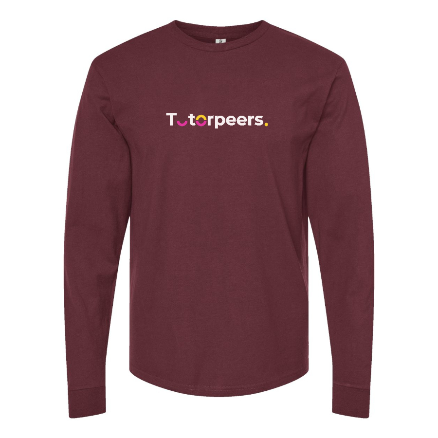 Men's Tutorpeers Logo Long Sleeve T-Shirt