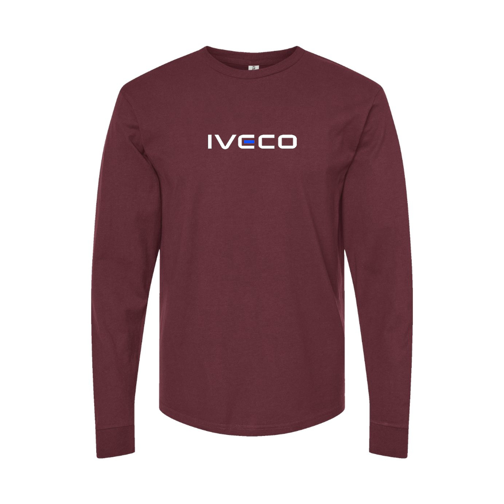 Men's Iveco Logo Long Sleeve T-Shirt
