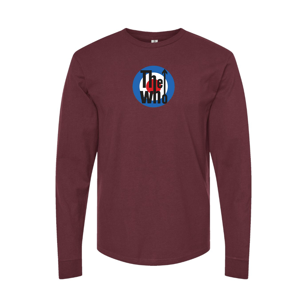 Men's The Who Logo Long Sleeve T-Shirt