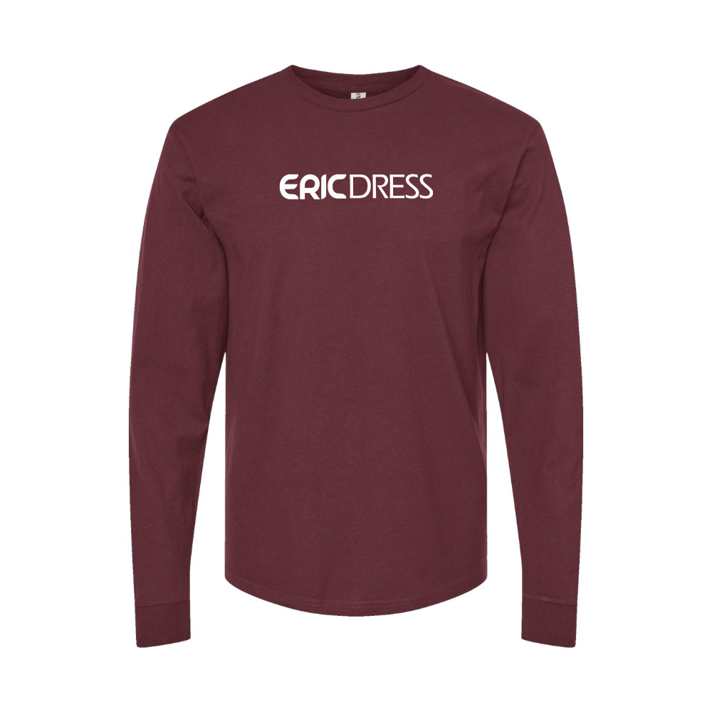 Men's Ericdress Logo Long Sleeve T-Shirt