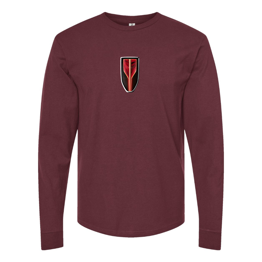 Men's Hongqi Logo Long Sleeve T-Shirt