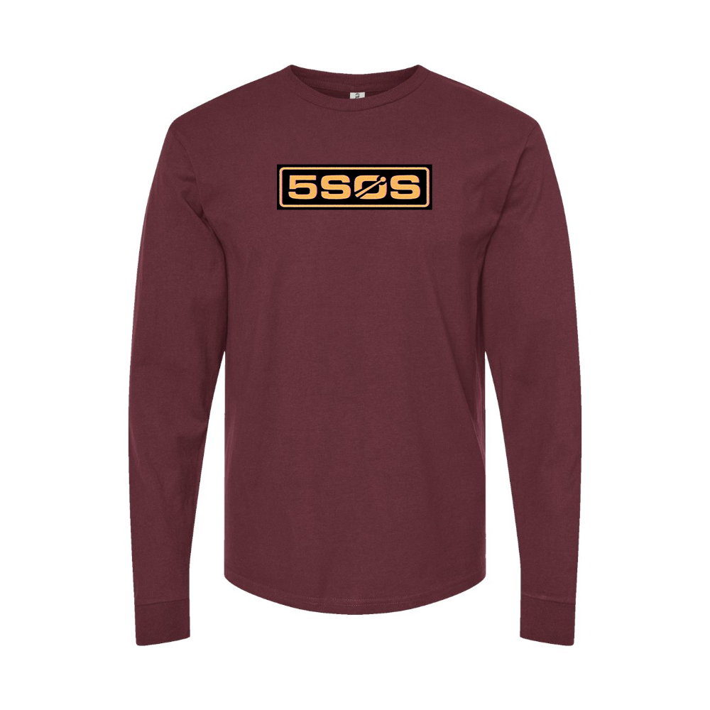 Men's 5sos Logo Long Sleeve T-Shirt
