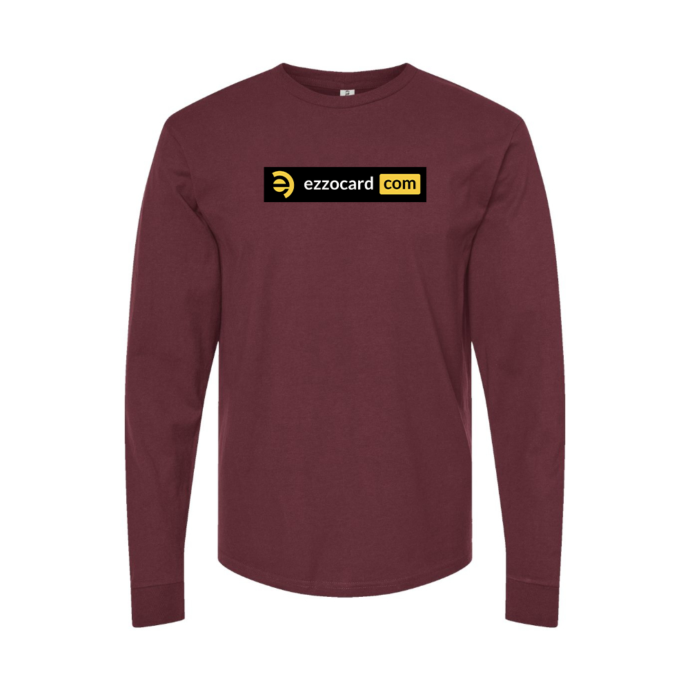 Men's Ezzocard Logo Long Sleeve T-Shirt