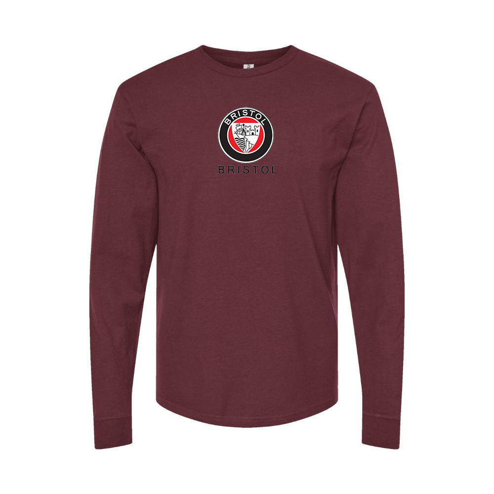 Men's Bristol Logo Long Sleeve T-Shirt