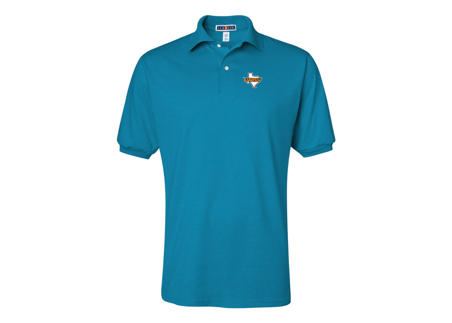 Men's UTRGV Vaqueros JERZEES  SpotShield polo