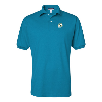 Men's Sacramento State Hornets Logo  JERZEES  SpotShield polo