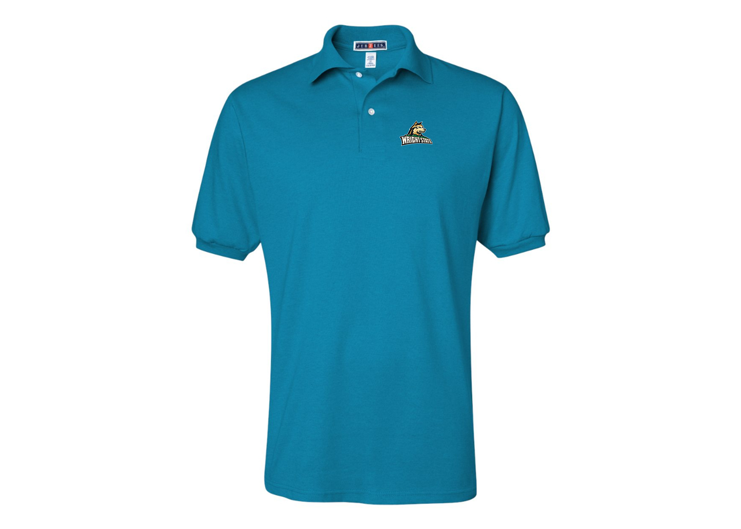 Men's Wright State Raiders JERZEES  SpotShield polo
