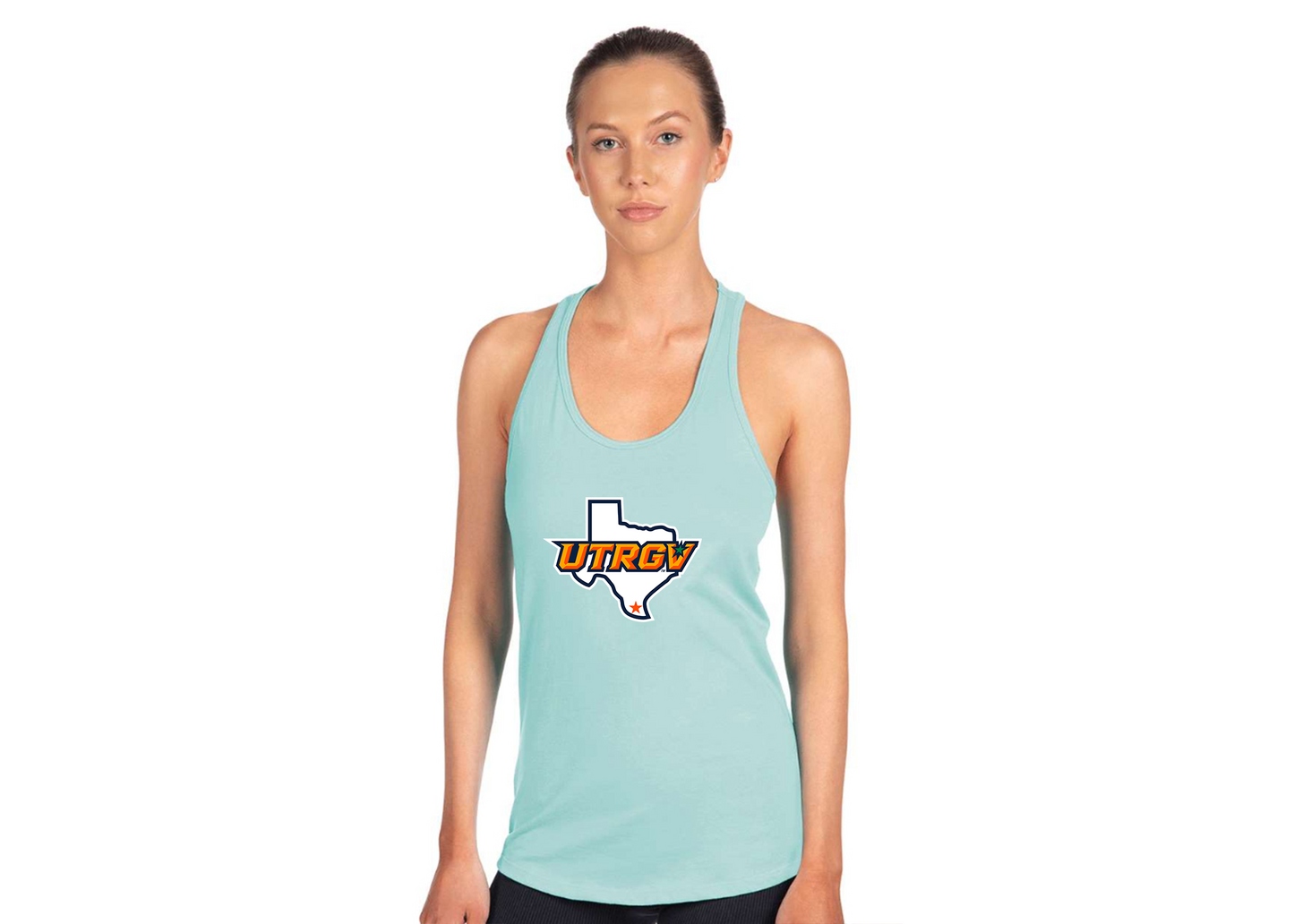 Women's UTRGV Vaqueros Next Level Ideal Racerback Tank