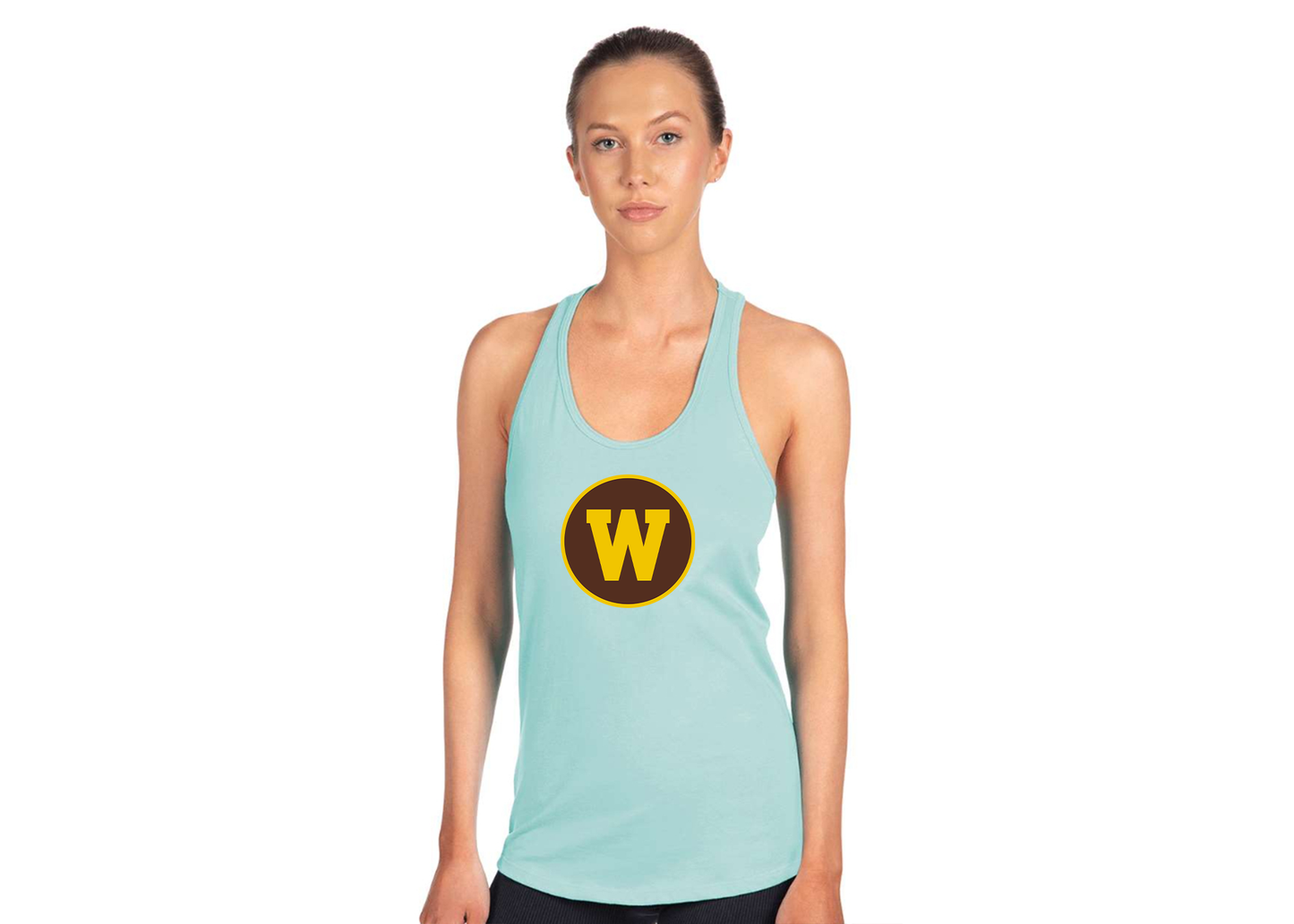 Women's Western Michigan Broncos Next Level Ideal Racerback Tank