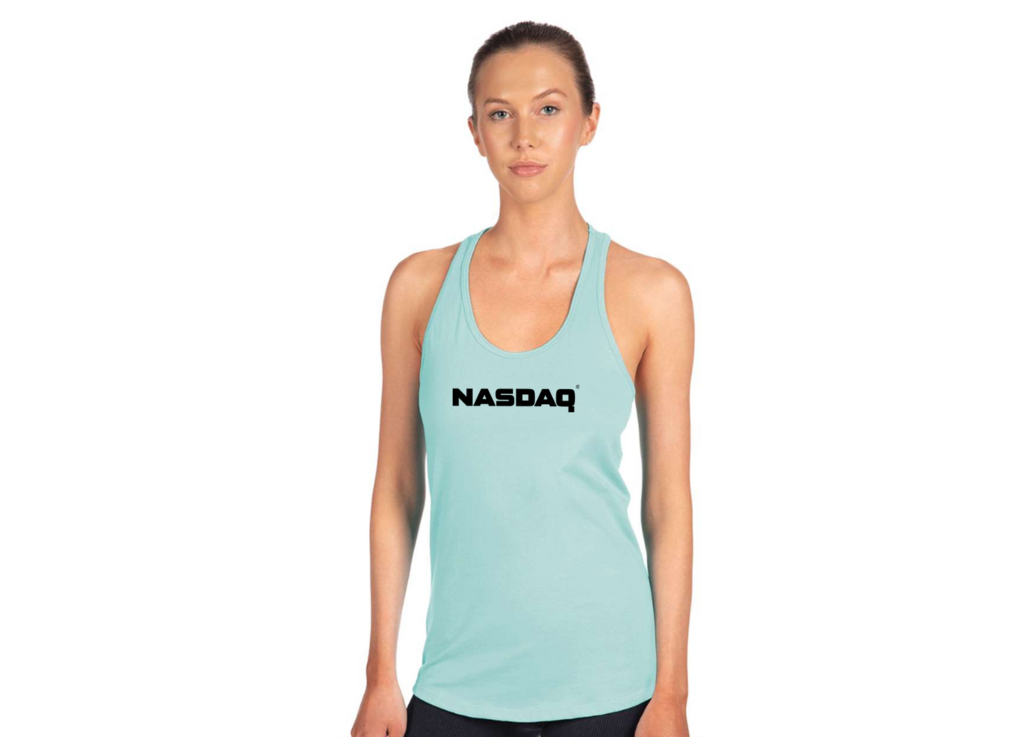Women's Nasdaq Logo Next Level Ideal Racerback Tank