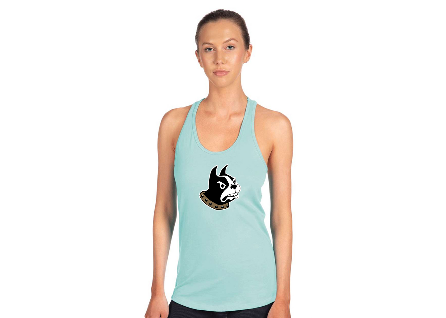 Women's Wofford Terriers Next Level Ideal Racerback Tank