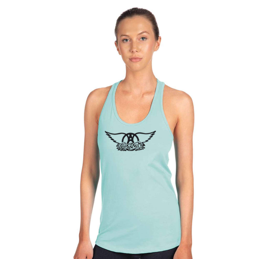 Women's Aerosmith Logo Next Level Ideal Racerback Tank