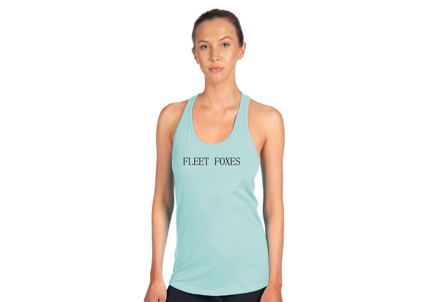 Women's Fleet Foxes Logo Next Level Ideal Racerback Tank