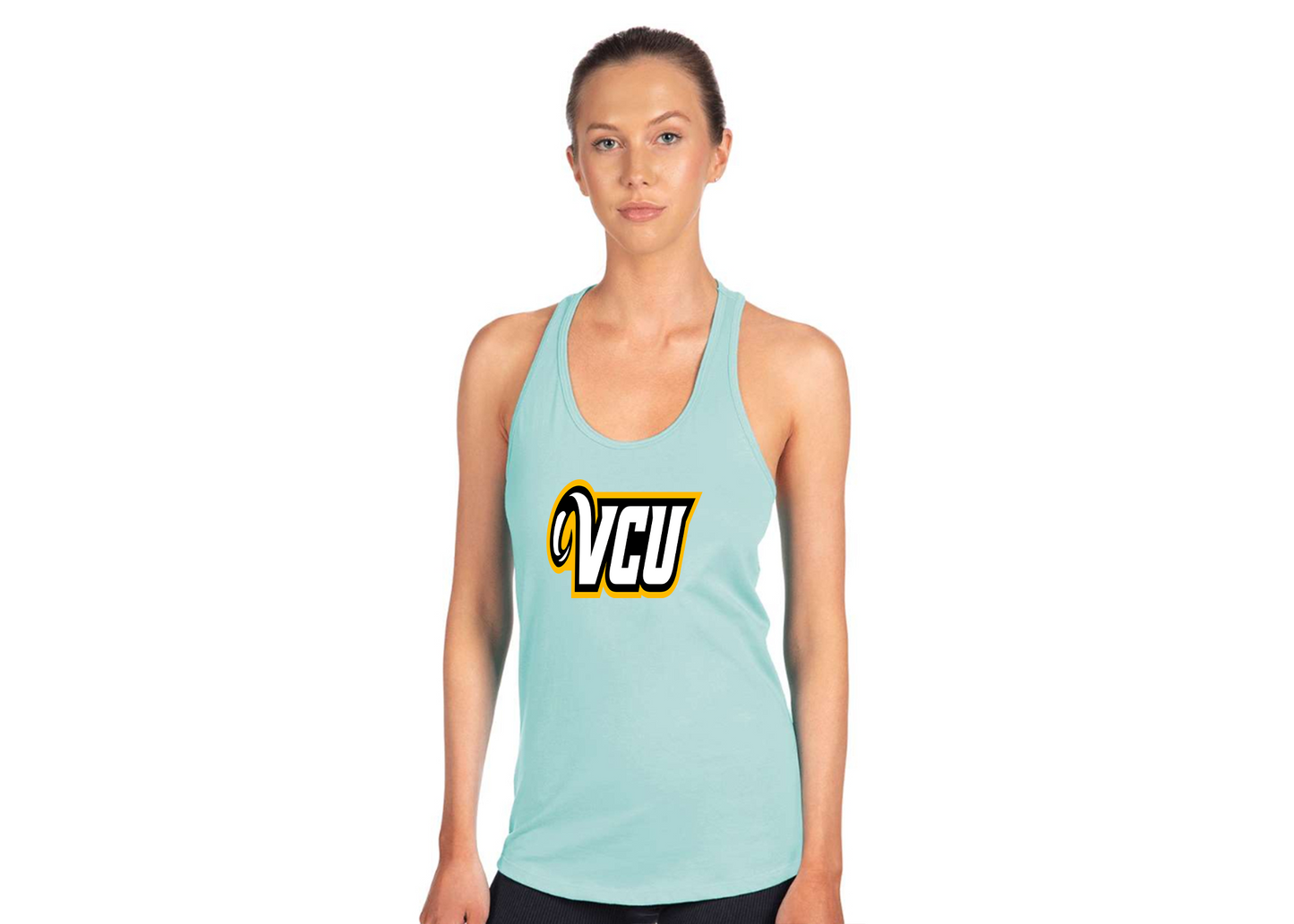 Women's Virginia Commonwealth Rams Next Level Ideal Racerback Tank