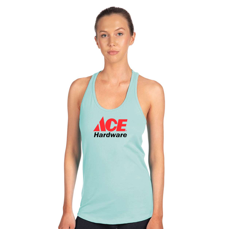 Women's ACE Hardware Logo Next Level Ideal Racerback Tank