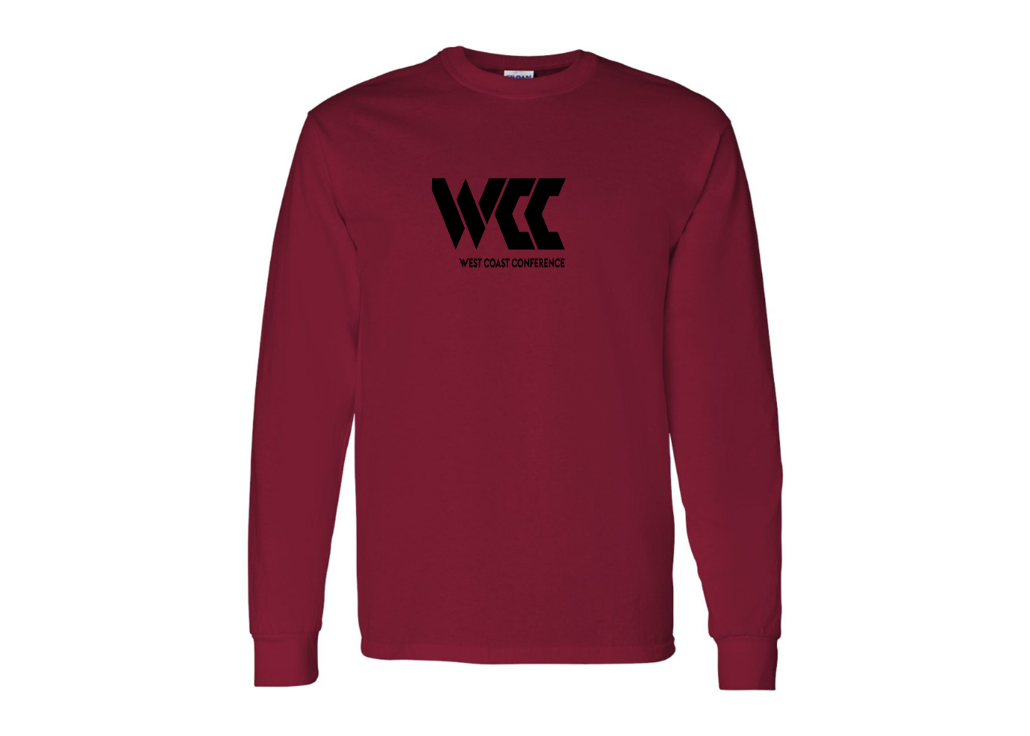 Men's West Coast Conference Gildan Heavy Cotton Long Sleeve T-Shirt