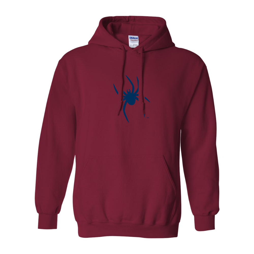 Men's Richmond Spiders Logo Gildan  Heavy Blend Hooded Sweatshirt