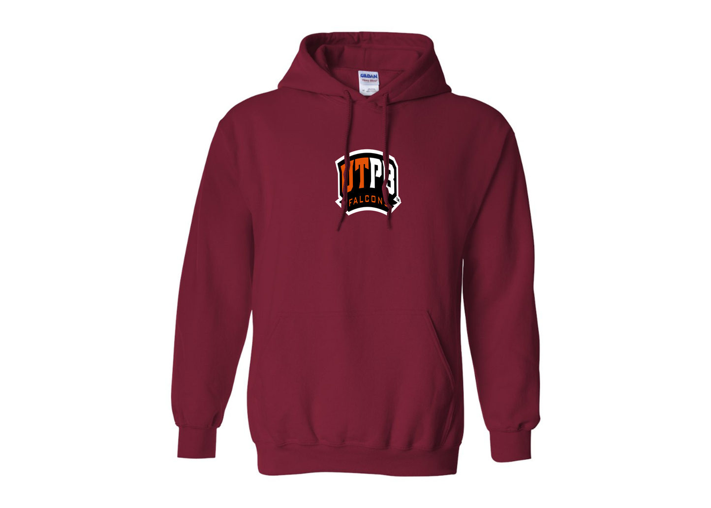 Men's UTPB Falcons Gildan  Heavy Blend Hooded Sweatshirt