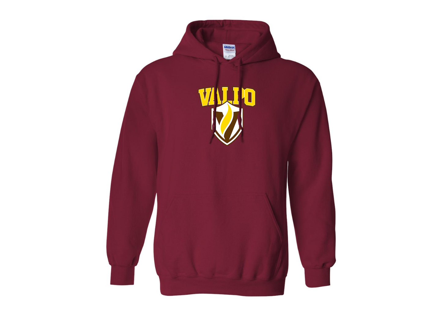 Men's Valparaiso Crusaders Gildan  Heavy Blend Hooded Sweatshirt