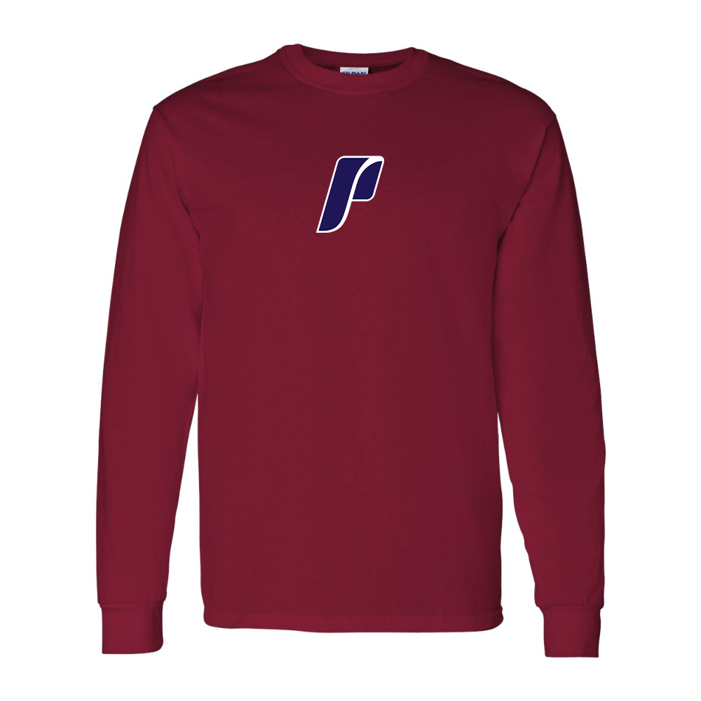 Men's Portland Pilots Logo Gildan Heavy Cotton Long Sleeve T-Shirt