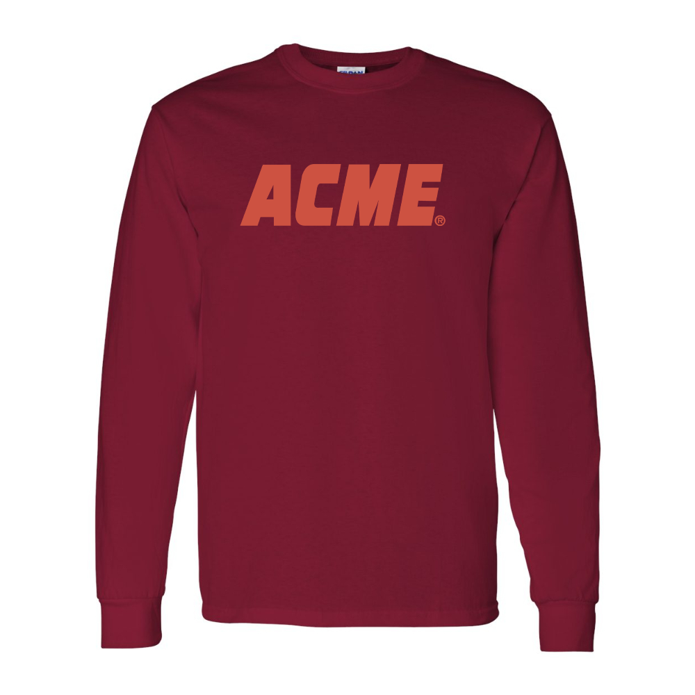 Men's ACME Logo Gildan Heavy Cotton Long Sleeve T-Shirt