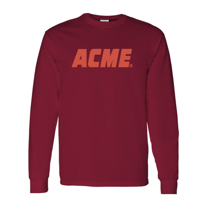 Men's ACME Logo Gildan Heavy Cotton Long Sleeve T-Shirt