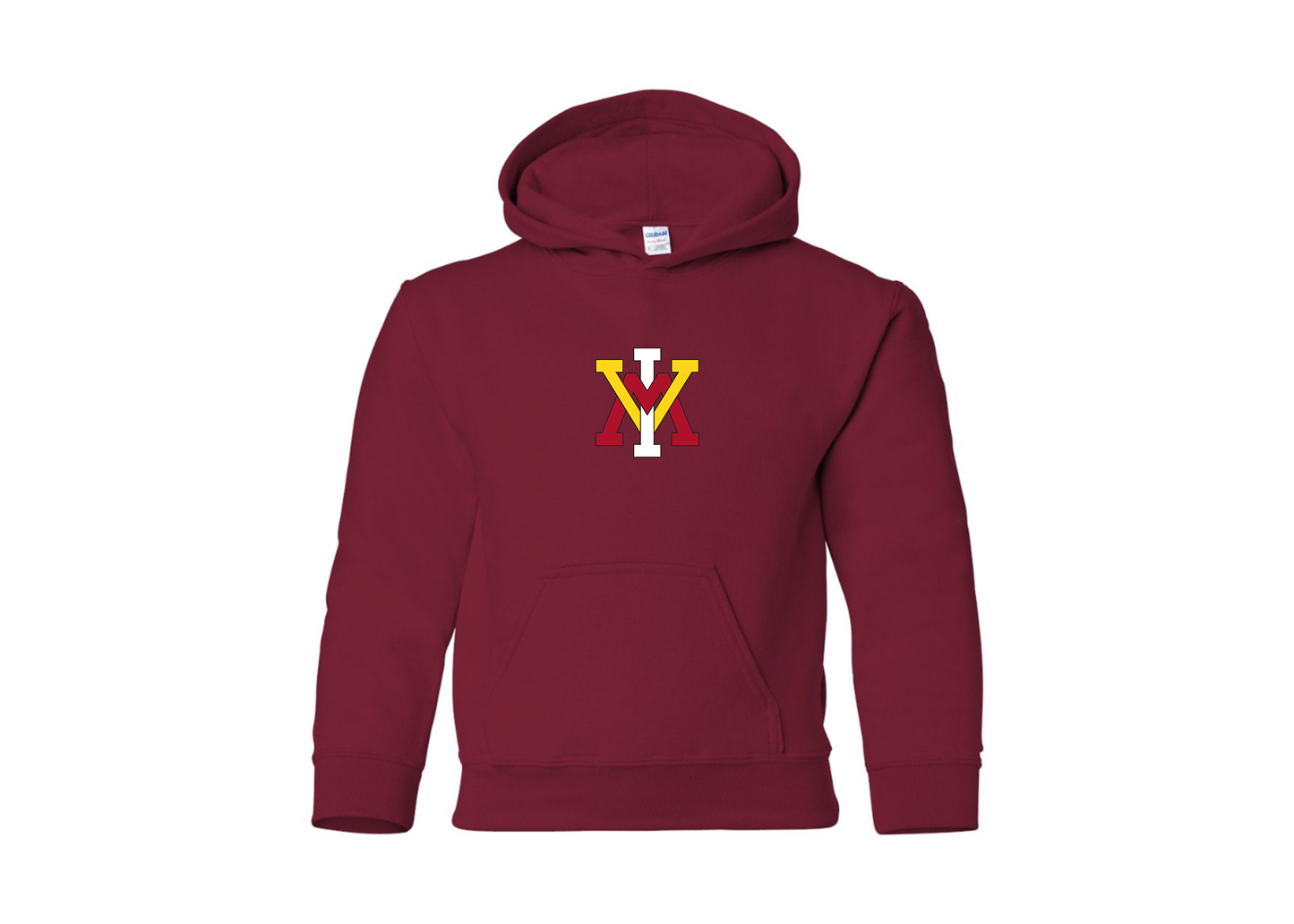 Youth VMI Keydets Gildan Heavy Blend  Hooded Sweatshirt
