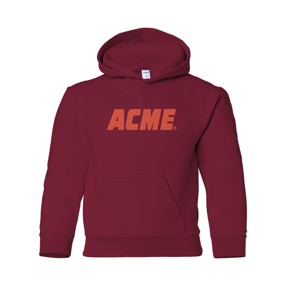 Youth ACME Logo Gildan Heavy Blend  Hooded Sweatshirt