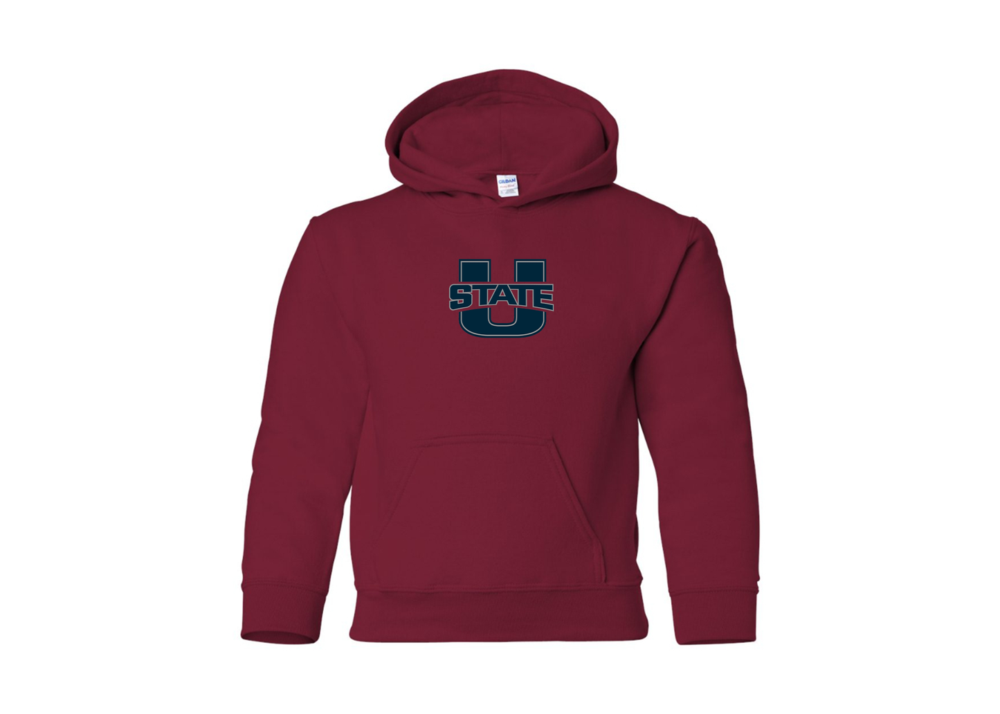 Youth Utah State Aggies Gildan Heavy Blend  Hooded Sweatshirt