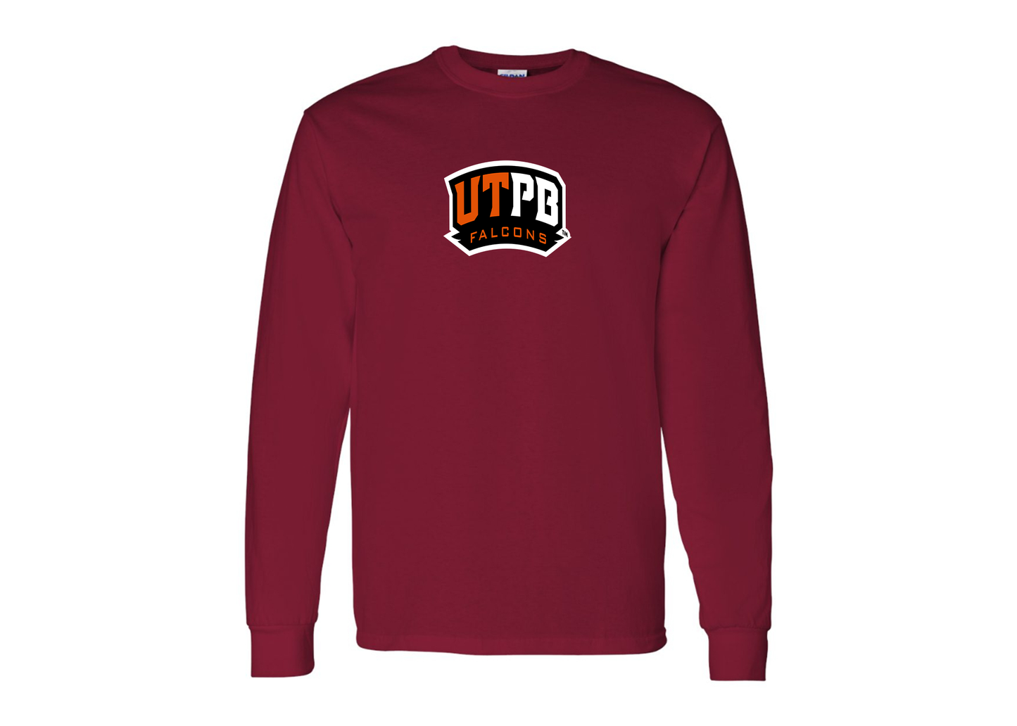 Men's UTPB Falcons Gildan Heavy Cotton Long Sleeve T-Shirt