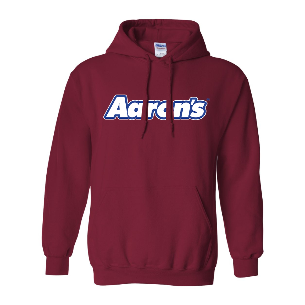 Men's Aaron_s Logo Gildan  Heavy Blend Hooded Sweatshirt