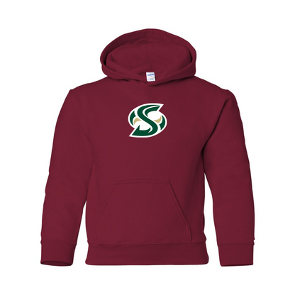 Youth Sacramento State Hornets Logo  Gildan Heavy Blend  Hooded Sweatshirt