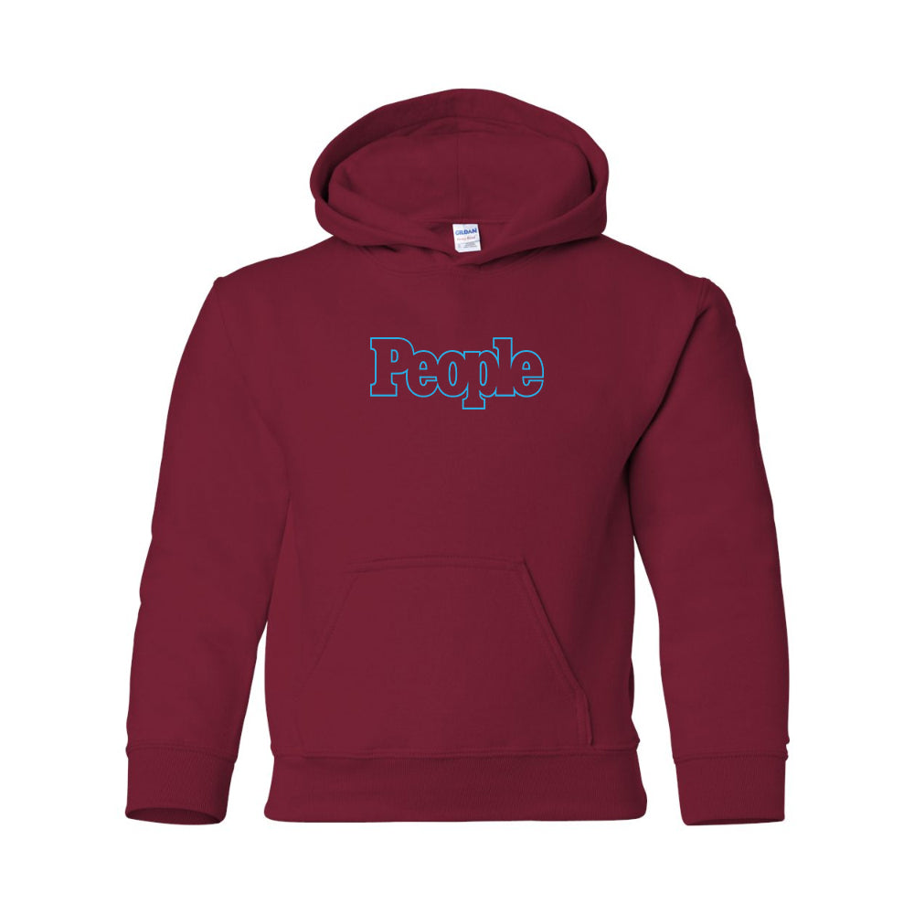 Youth People Magazine Logo Gildan Heavy Blend  Hooded Sweatshirt